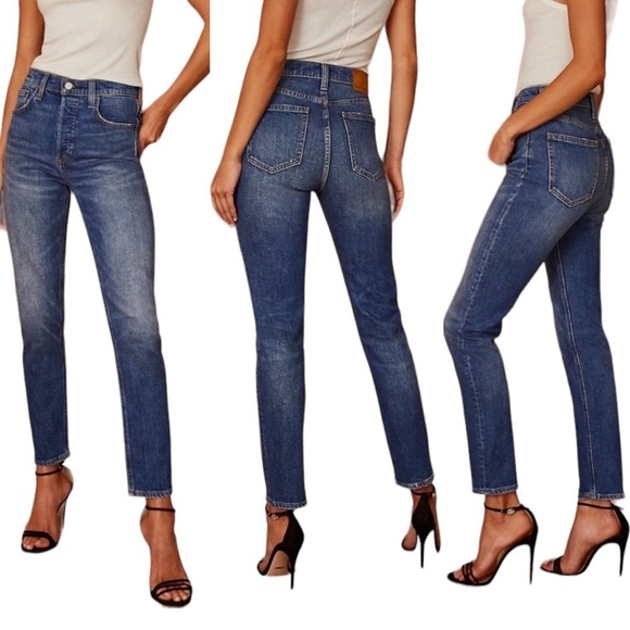 ARITZIA Denim Forum Yoko High Rise Slim Denim Jeans
Blue 23 - Picture 5 of 5